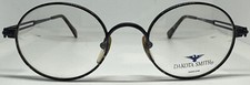 Vintage DAKOTA SMITH USA 2011 C. Antique Blue Specs Eyeglasses Round Eyewear