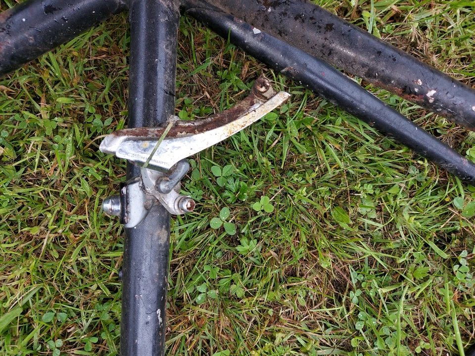 Rennrad Rahmen 13 RH 54 55  ca. 2,7Kg Für 28 Zoll Retro Sammler Rost Ganz Wenig  - Bild 2 von 4