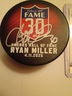 Ryan Miller Americh Hall Of Fame Signed Hockey Puck 4/11/25 And Also Includes... — photo 2
