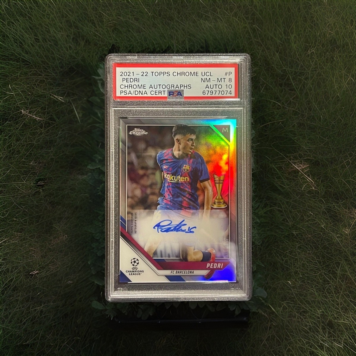 その他 pedri rc 2021 psa10 2021-22 Topps Chrome UCL All-Star Rookie Pedri Autographs PSA 8