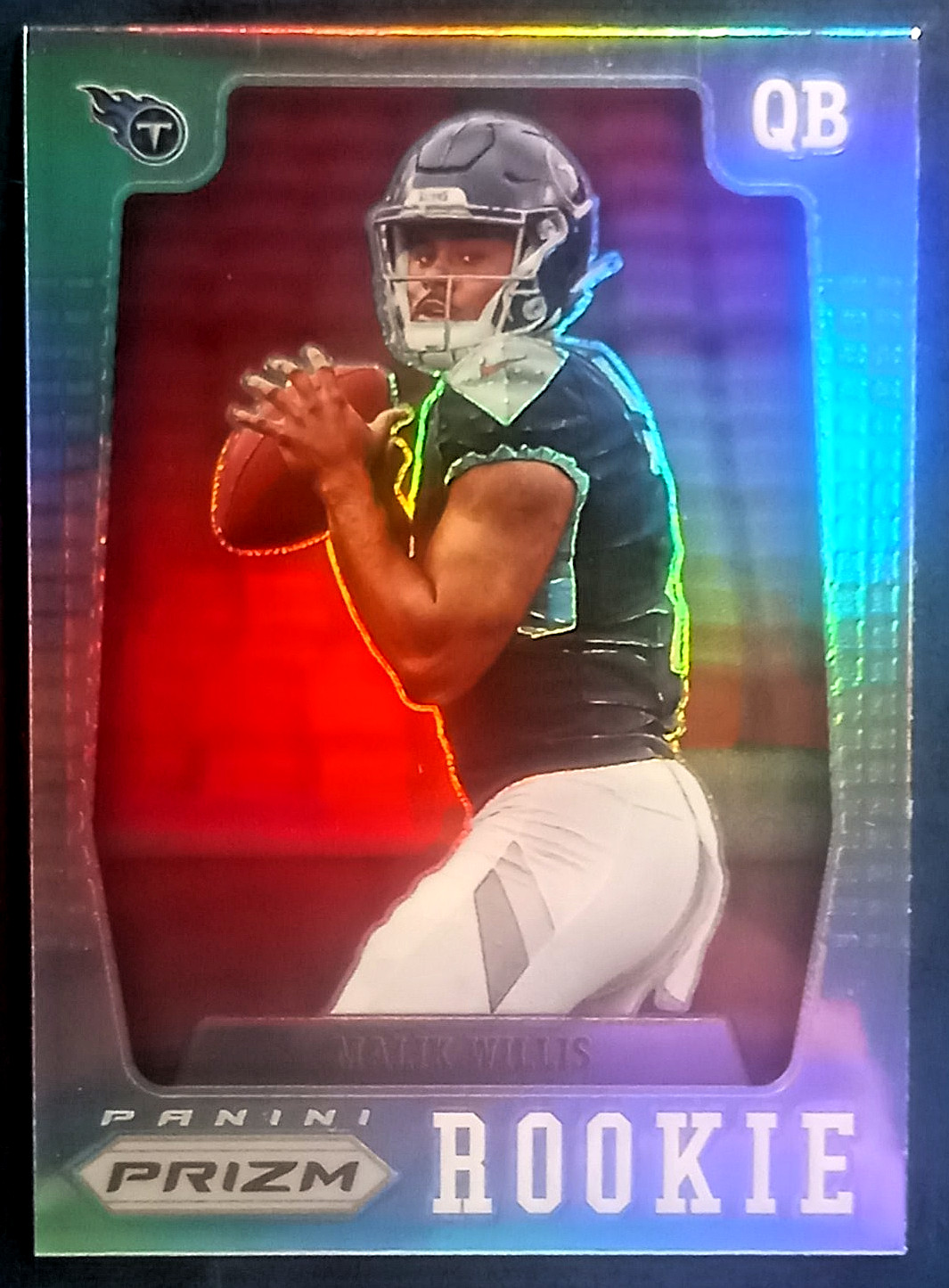 Malik Willis Panini Prizm Prizm Flashback Rookie #PFR3 Silver