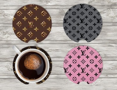 Inspired Purse Design Car Coasters  *Choose From 12 Designs*