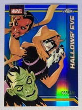 2026 Topps Chrome Marvel Comics - Hallows' Eve #122 - Blue Refractor /150
