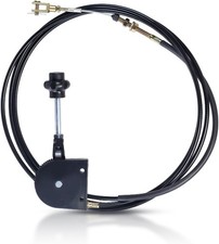 Excavator Throttle Control Cable, Universal Manual Flexible Throttle Wire with B