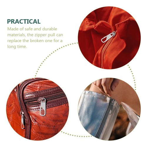20Pcs Luggage Zipper Puller Zipper Replacement Slider Detachable Zipper Head - Imagen 10 de 12