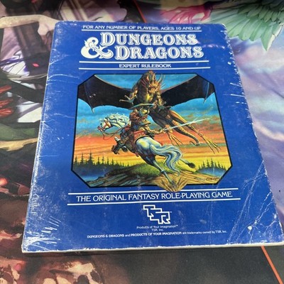 D&D Expert Rulebook - Dungeons & Dragons TSR 1983*aftermarket shrink wrapped*