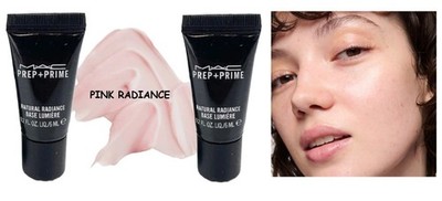 MAC Prep + Prime RADIANT PINK Natural Radiance 2 X 0.20 OZ NIB