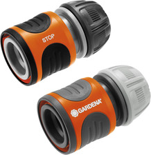 Gardena Hose Connector Set 13 Mm (1/2 Inch) and 15 Mm (5/8 Inch): for the Beginn