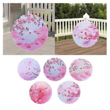 Ombrello cinese in carta oleata, parasole orientale per feste, fotografia,