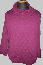 Rollkragen Pullover weinrot Gr. 48 monari **