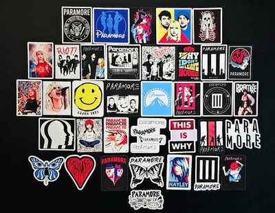 Paramore Inspired Stickers Hayley Williams Decals Alternative Emo Pop Punk Rock