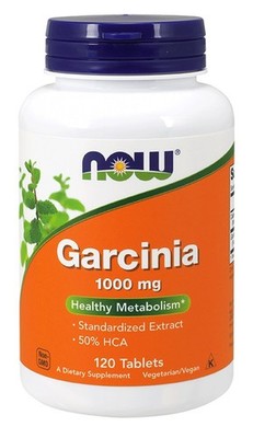 NOW Foods Garcinia, 1000mg - 120 tablets (249,90 EUR/kg)