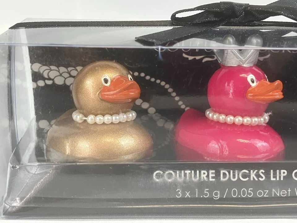 Juego de 3 Brillos Labiales Couture Ducks Brillo Labial Saborizado Nordstrom Nuevo Foto 2 de 4