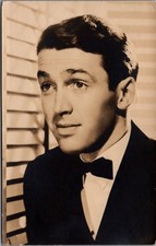 Jimmy Stewart 1938 RPPC Postcard - 