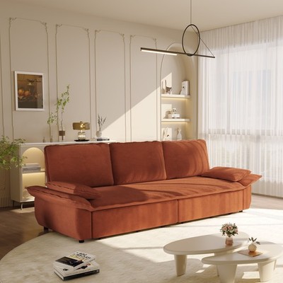 94.5'' king size Pull Out Sofa Bed,3-in-1 Convertible Sleeper Sofa,Multi-Function