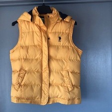 U.S. Polo Assn. Youth boys sleeveless full zip puffer jacket, Size Large 14/16