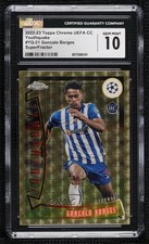 Marketplace image: 2022 Chrome UEFA Club Competitions Superfractor 1/1 Goncalo Borges Rookie RC h8q