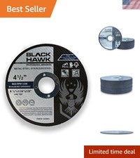 Precision Cutting 4.5” Cutting Discs - 25 Pack for Stainless Steel & More