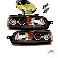 Fiat Punto Typ 188 Scheinwerfer RECHTS & LINKS +Blinker 99-03 +Birnen GARANTIE