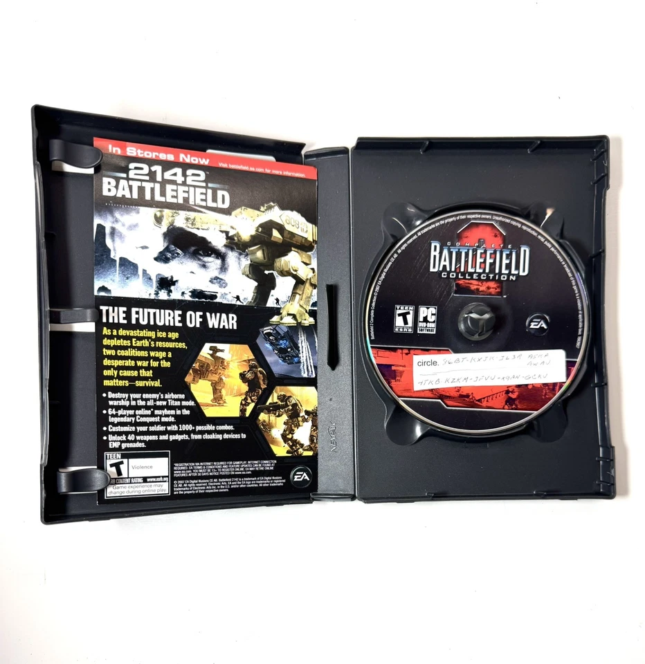 Battlefield 2: Complete Collection (PC DVD, 2007) - Rare, Tested works! - Image 3 of 3
