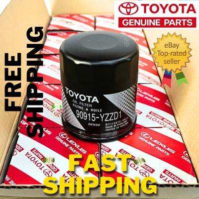 90915-YZZD1 Genuine Toyota Oil Filters CASE OF 10 w/ Drain Gaskets Avalon Camry