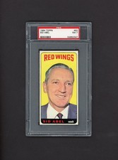 1964-65 TOPPS TALLBOYS #93 SID ABEL   PSA 7