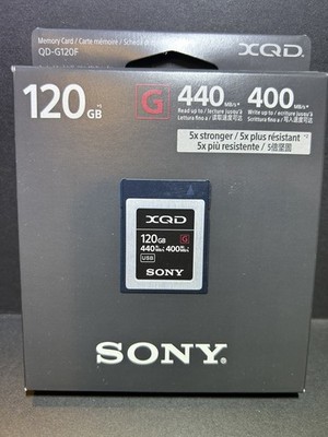 Sony Professional XQD G-Series 120GB Memory Card (QD-G120F)