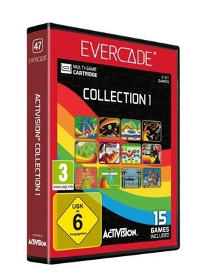 Evercade Activision Collection 1  15 Spiele Klassiker  Catridge 47 NEU OVP