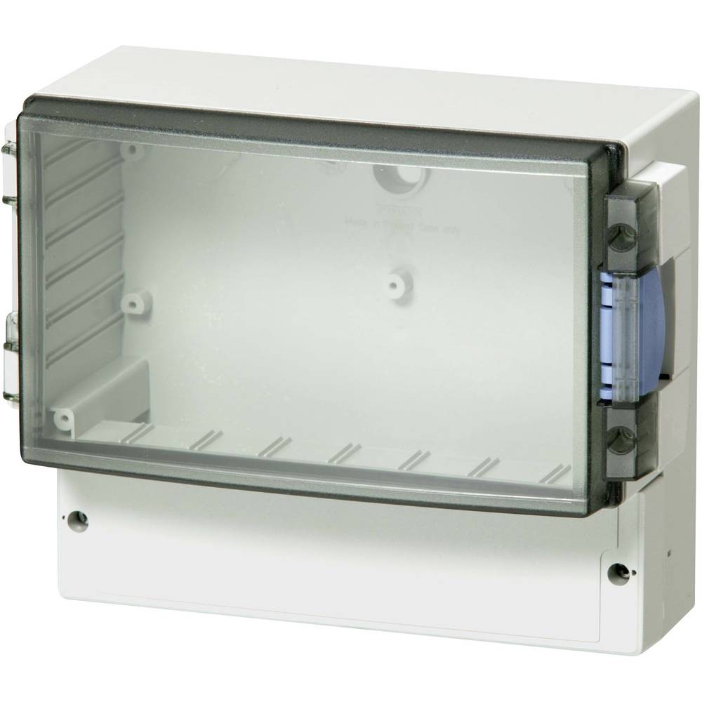 Boîtier Fibox ABS 21/18-3 gris fumé pour régulateur 185x213x118mm
