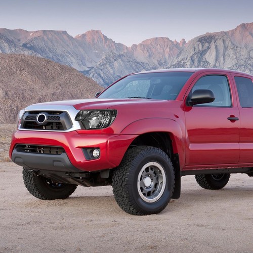 For 12-15 Toyota Tacoma Black Housing Headlights Clear Corner Lamps Replacement - Picture 8 of 9