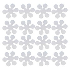 20 Pcs Snowflake Anti-slip Sticker Adhesive Bath Treads Anti-slip Strip