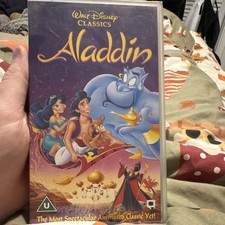 Walt Disney Classics Aladdin 1992 VHS