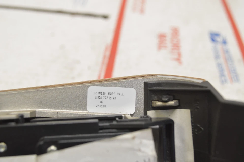 03-06 Mercedes-Benz S430 Interruptor maestro ventana eléctrica botón ventana puerta MM64#020 Foto 3 de 4