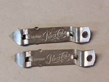 Vintage Pepsi Cola Metal Advertising Bottle Can Opener NOS unused