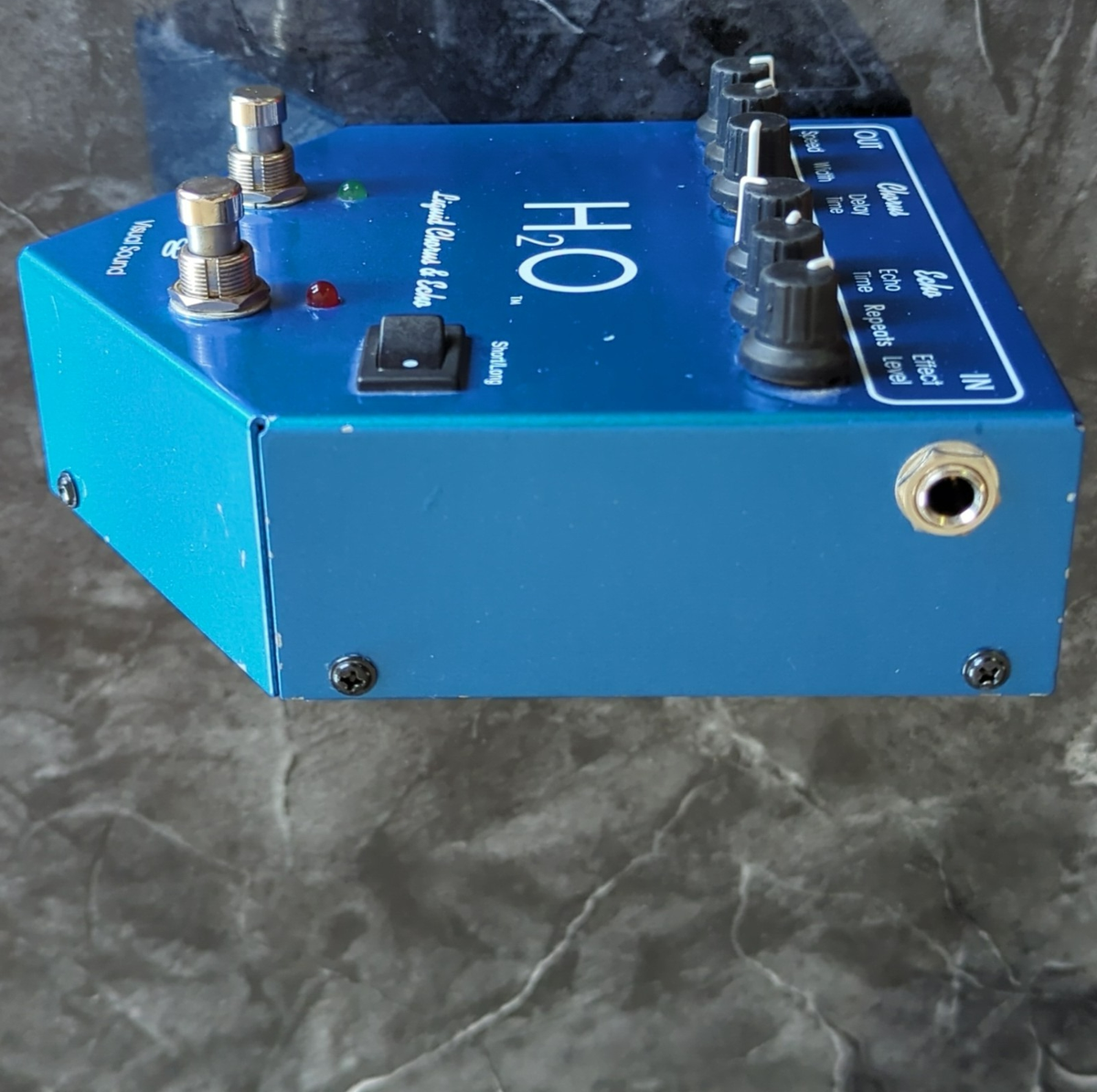 Guitar Pedal Visual Sound H2O Liquid Chorus & Echo Analog Chorus