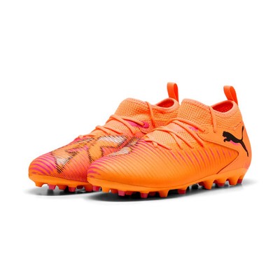 Puma FUTURE 8 MATCH MG Jr. HEAT FIRE-PUMA BLACK-RAVISH