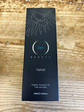 Zen Beauty Velvet Organic Coconut Hair and Body Oil
