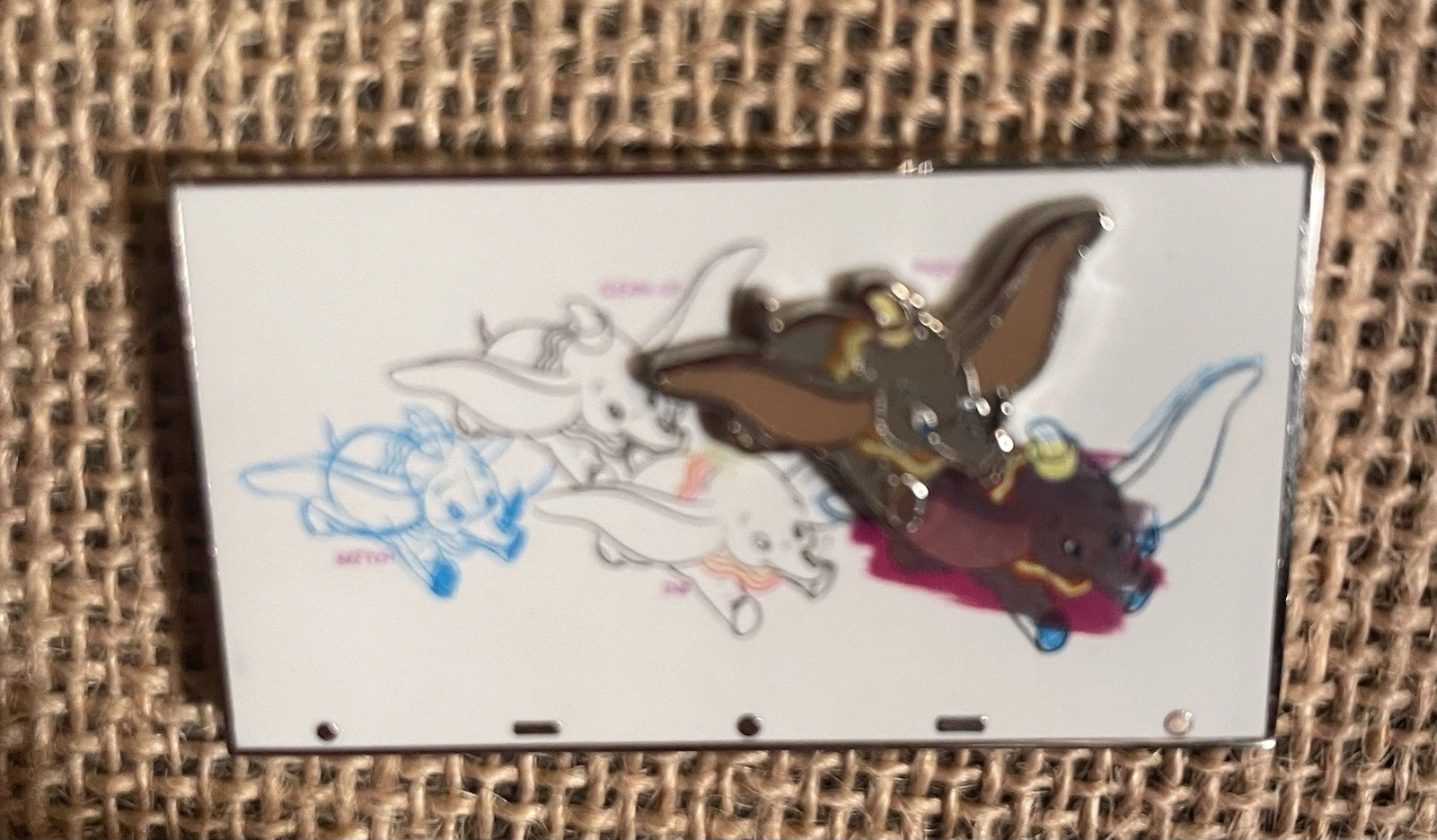 Disney Ink & Paint Dumbo 2020 Sketch 3D Trading Pin