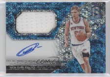 2016 Panini Spectra Rookie Jersey Neon Blue 44/99 Mindaugas Kuzminskas Auto r7o
