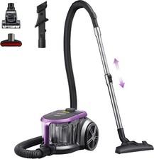 EUREKA NEN180 Pro Bagless Vacuum Cleaner, Lightweight Cylinder Vacuum Cleaner wi