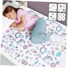 Hygge Sheets Potty Training Pee Pads for Kids, Toddlers - - 2 Pack Twin Unicorn