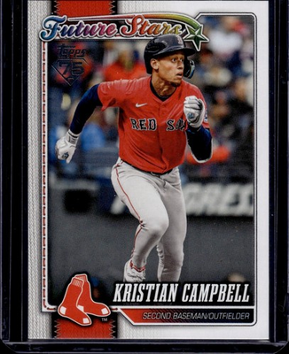 #ad 2026 Topps Series 1 Kristian Cambell Future Stars Red Sox $1.99