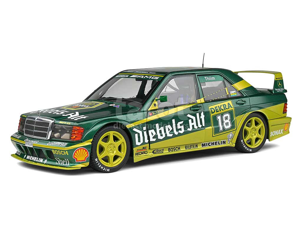 ミニカー Mercedes 190E Evolution 2 1/18 Minichamps 1:18 Mercedes-Benz 190E 2,5-16 Evo II 1990 blue