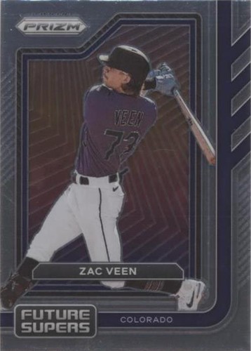 2023 Bowman Scouts Top 100 Atomic Refractor Zac Veen 13/150 SIGNED