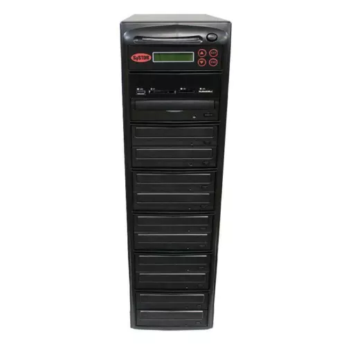 SySTOR 1-10 USB/SD/CF/MS/MMC Multi Media Backup Copier to CD DVD Duplicator