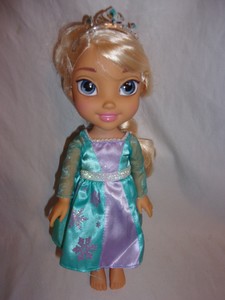 elsa plastic doll