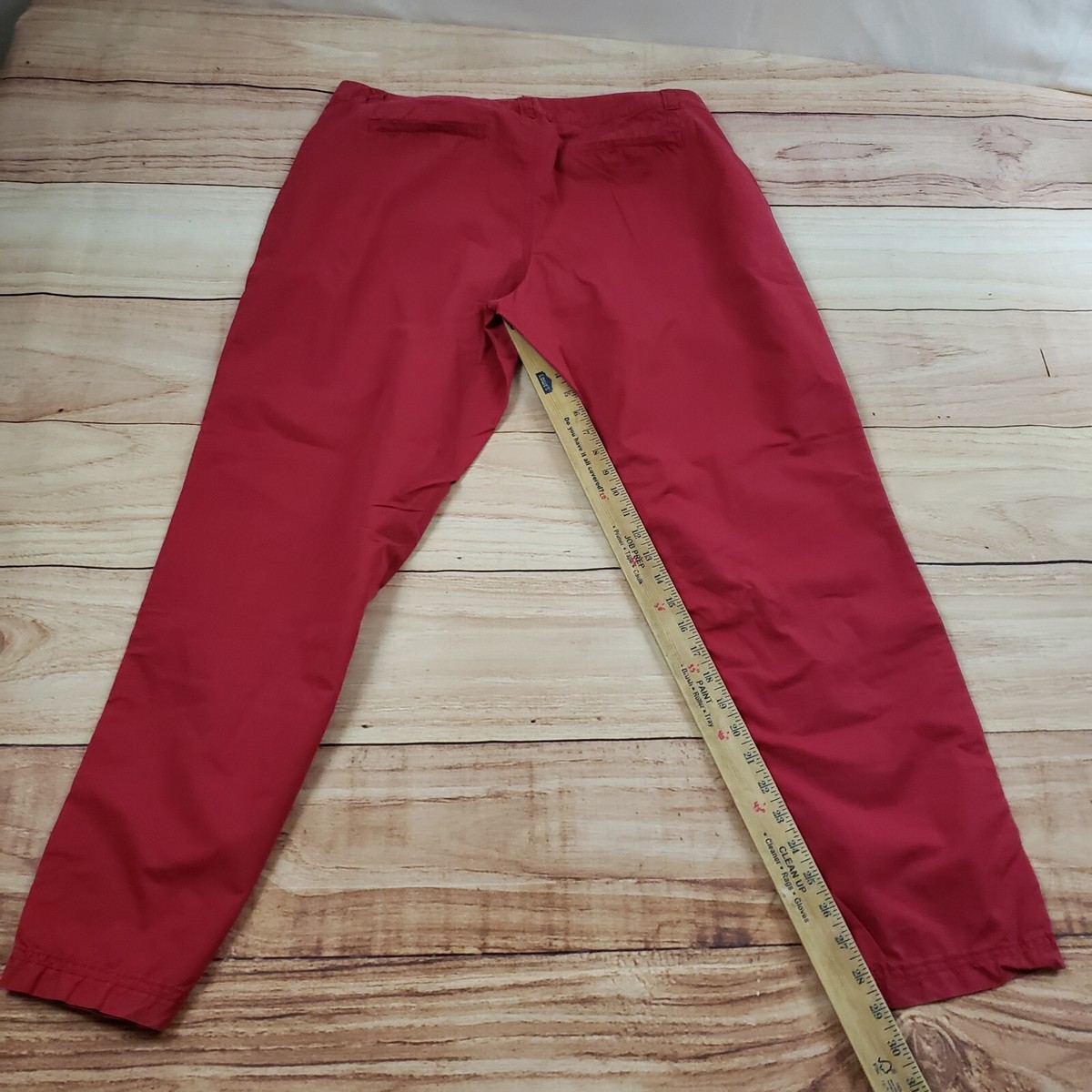 パンツ POLO RALPH LAUREN Women Straight Pants 211948673 1832 RED Lauren Ralph Lauren Womens Straight Leg Pants Red Mid Rise