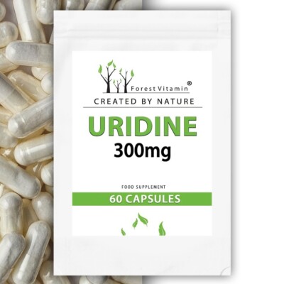 Forest Vitamin Uridinmonophosphat 300mg 60 Kapseln Lernen&Gedächtnis Wirksam