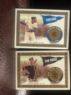 2021 Topps Allen & Ginter Chicago Cubs Murad MR-32 / San Diego Padres MR-27