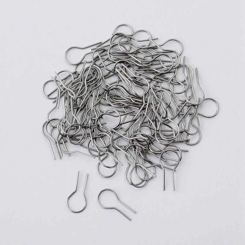 100PCS RShaped Hanging Burning Needle for Kiln, Glass Fusing